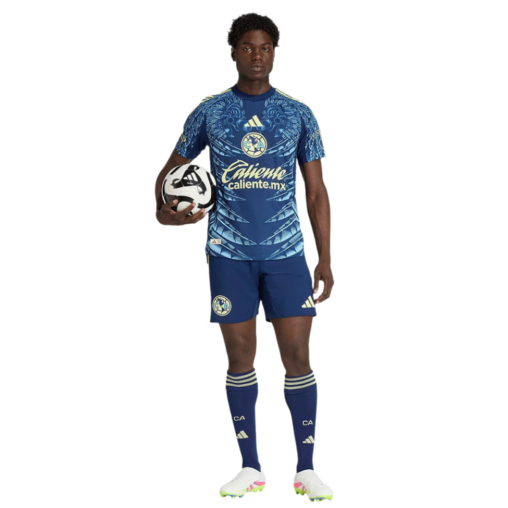 adidas I. Reyes Men's Club América 25/26 Authentic Away Jersey (Blue)