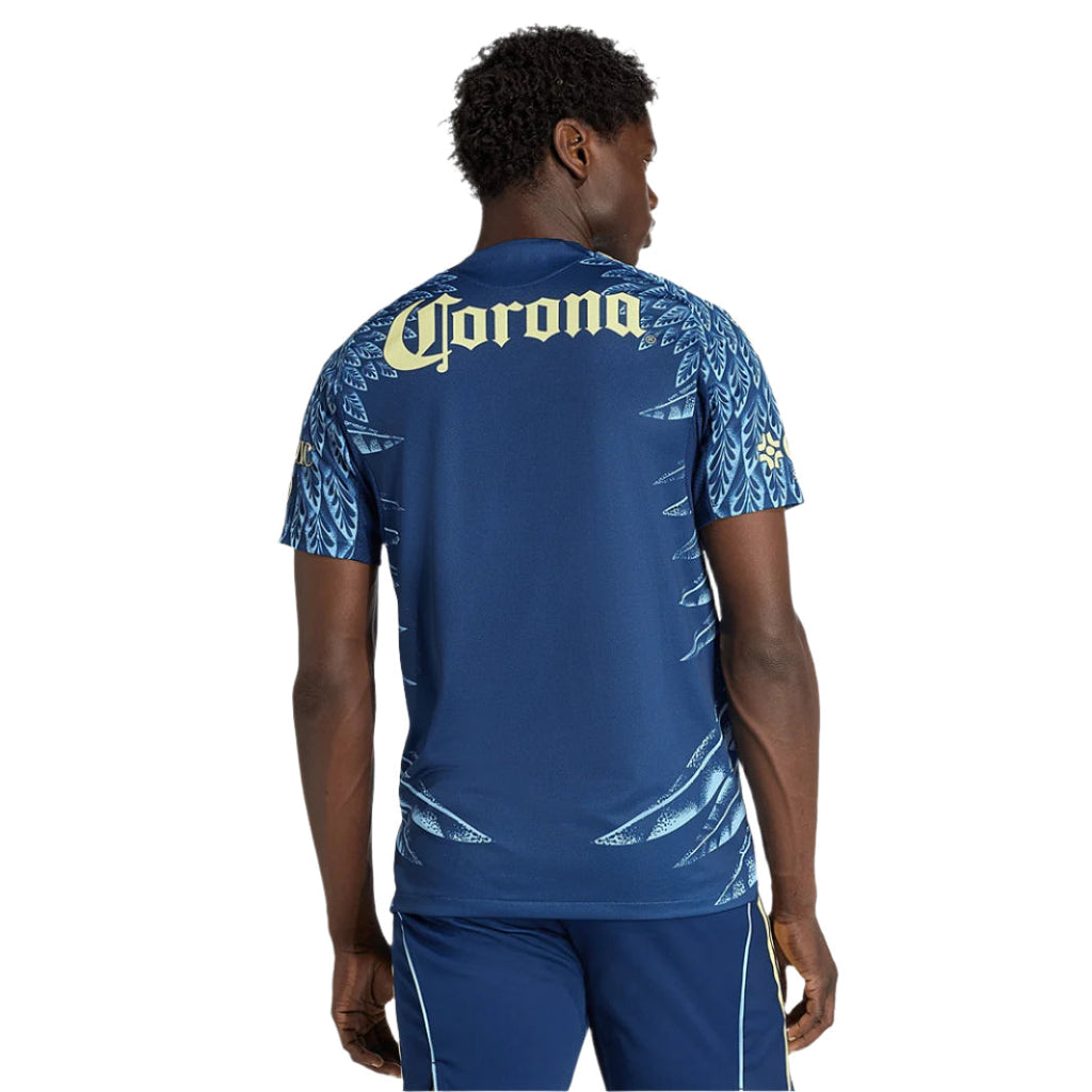 adidas S. Caceres Men's Club América 25/26 Authentic Away Jersey (Blue)