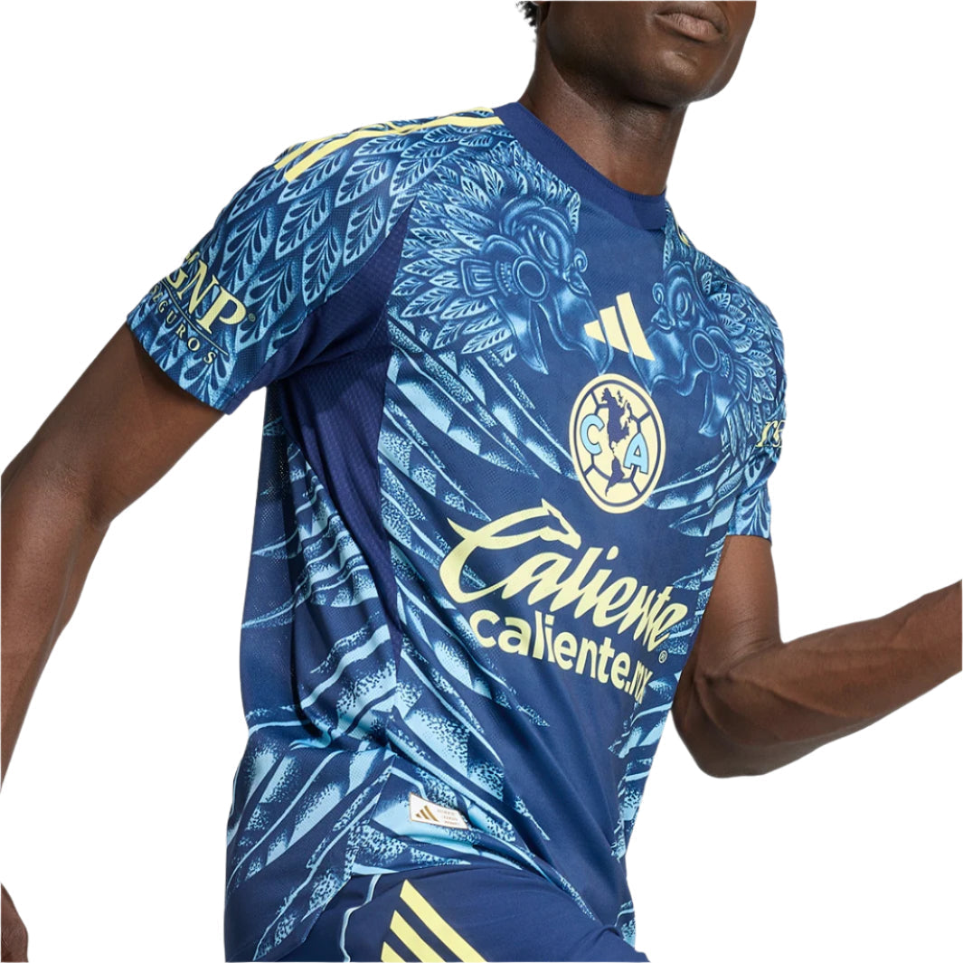adidas B. Rodriguez Men's Club América 25/26 Authentic Away Jersey (Blue)