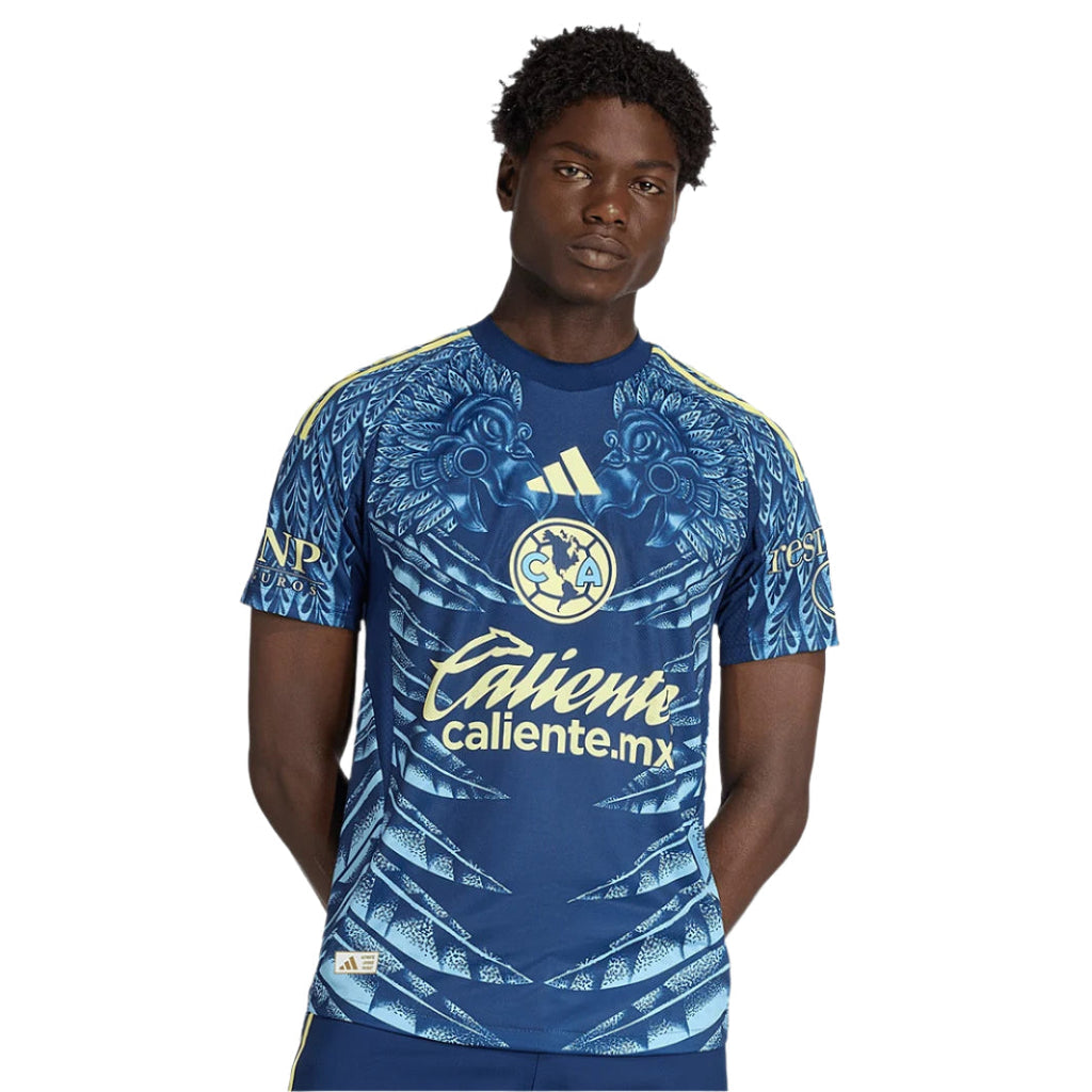 adidas E. Sanchez Men's Club América 25/26 Authentic Away Jersey (Blue)