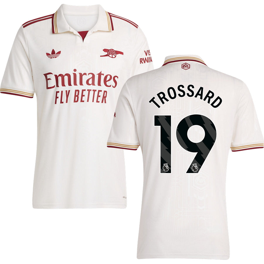 Arsenal Third Jersey #19 TROSSARD 2025/26 Adults