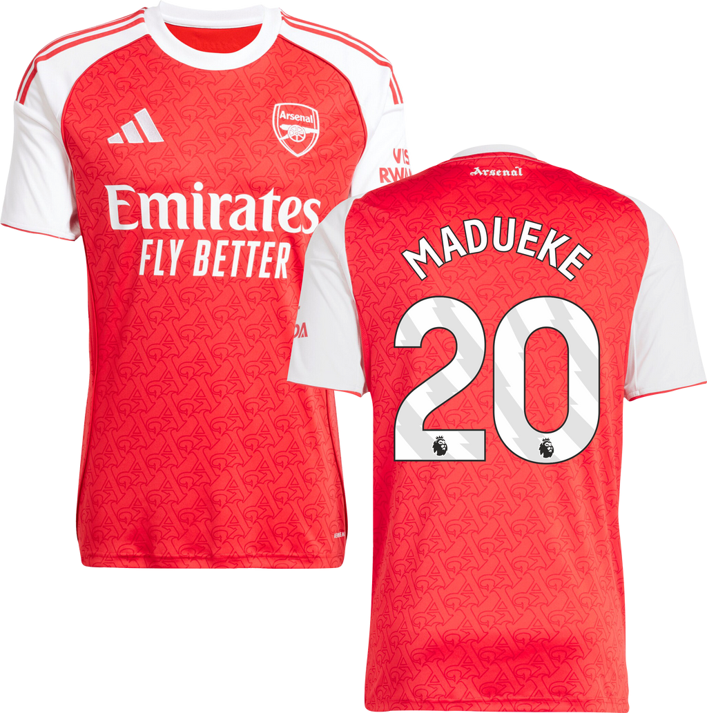 Arsenal Home Jersey #20 MADUEKE 2025/26 Adults
