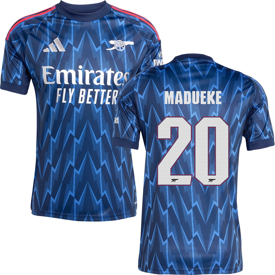 Arsenal Away Jersey #20 MADUEKE 2025/26 Adults