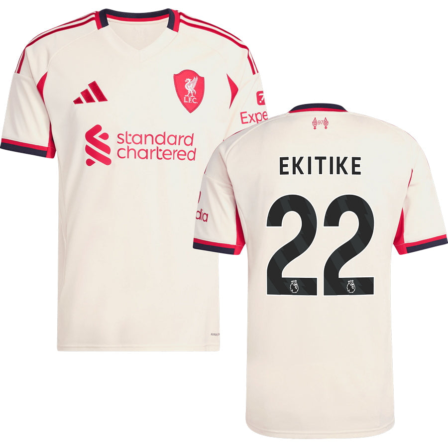 Liverpool Away #22 EKITIKE Jersey 2025/26 Adults