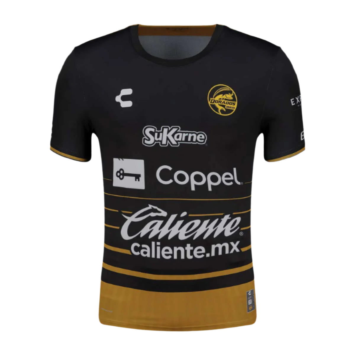 Charly Dorados 25/26 Home Jersey (Black/Gold)