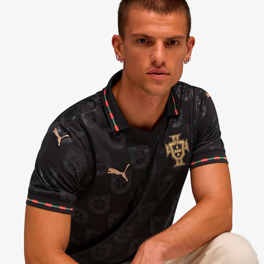 Portugal Black Panther World Cup 2026 Away Replica Jersey Adults
