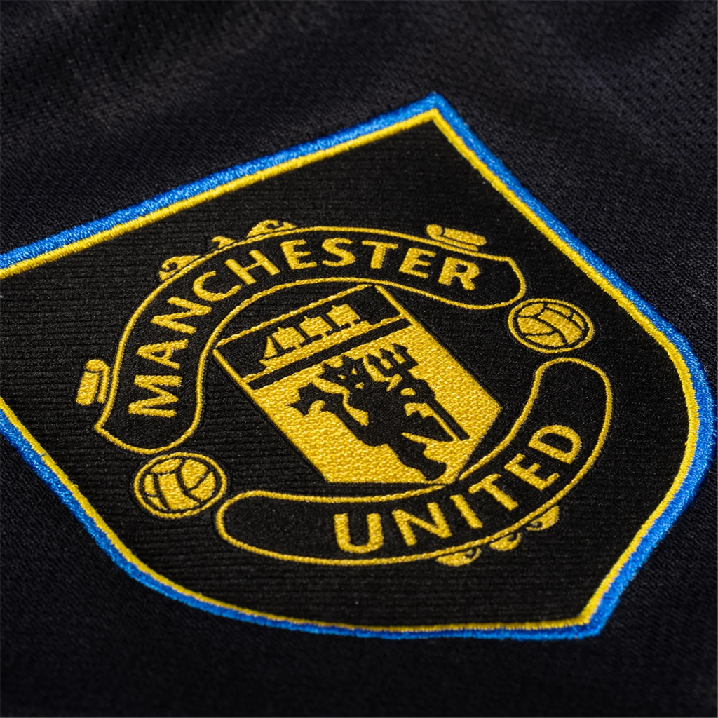 adidas Manchester United Third Jersey 25/26 (Black/Preloved Yellow)