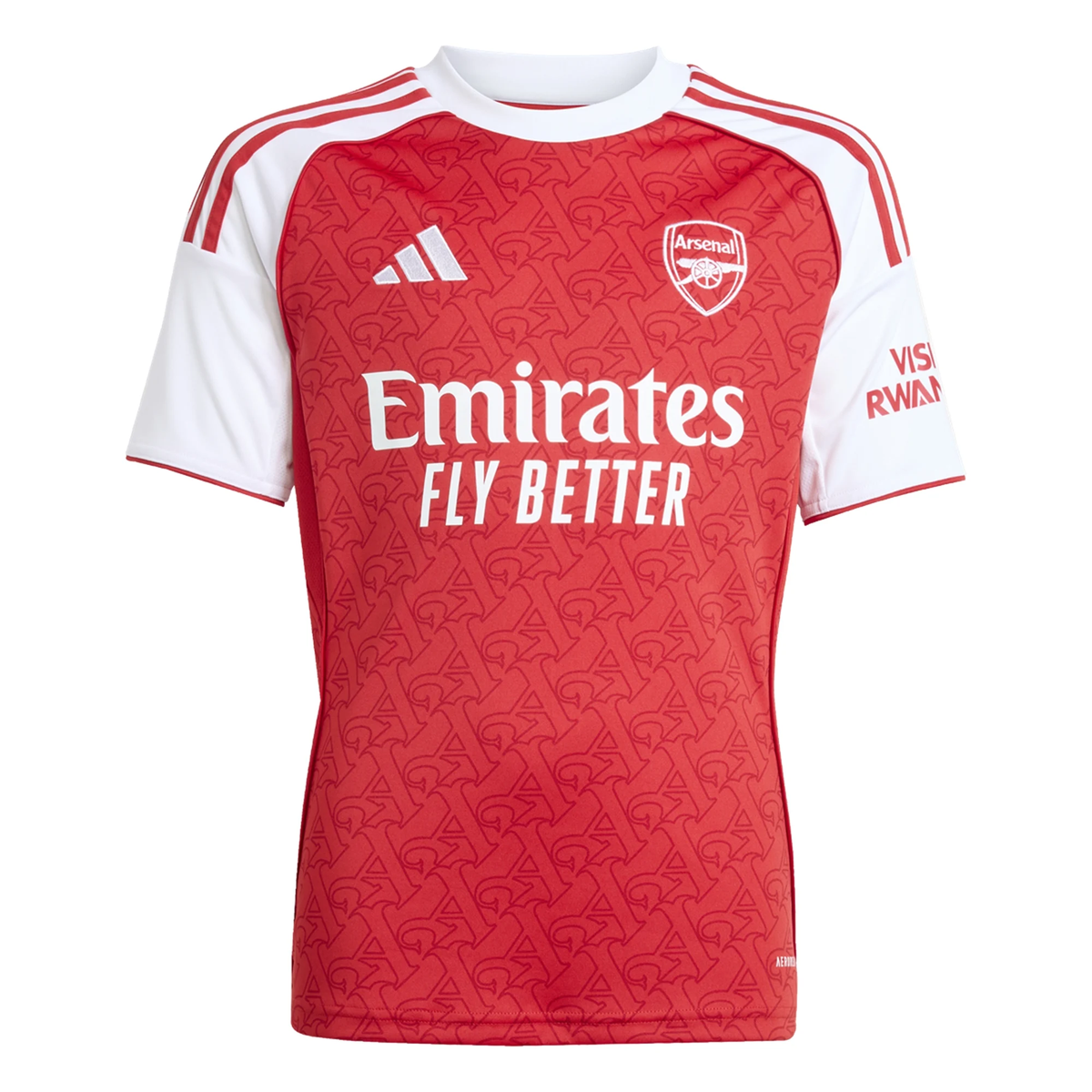adidas Youth Arsenal Home Jersey 25/26 (Better Scarlet/White)