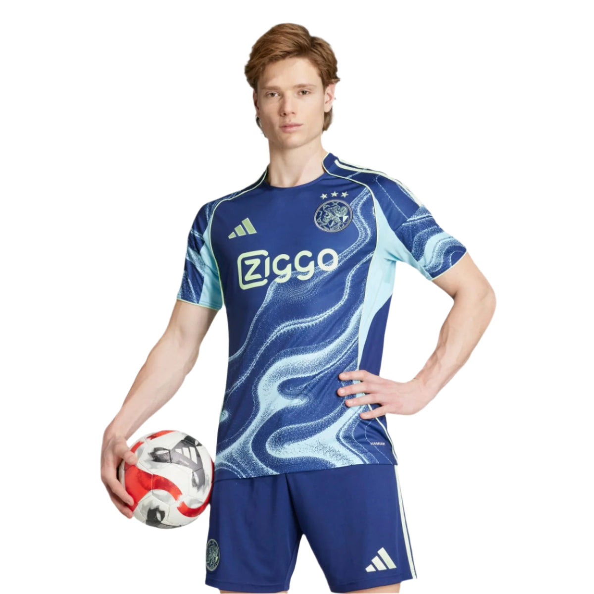adidas Men's Ajax Away Jersey 25/26 (Night Sky)