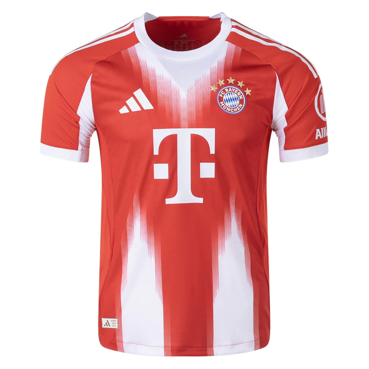 adidas Bayern Munich Authentic Home Jersey 25/26 (Red)