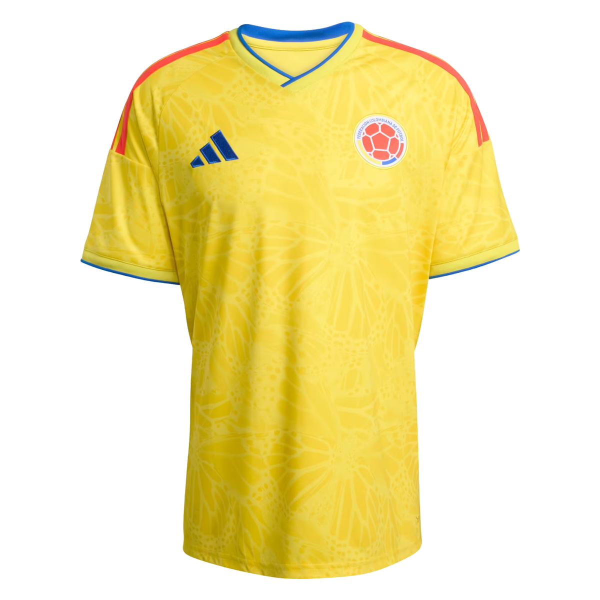 adidas Men's Duran Colombia 2026 Home Jersey (Impact Yellow)