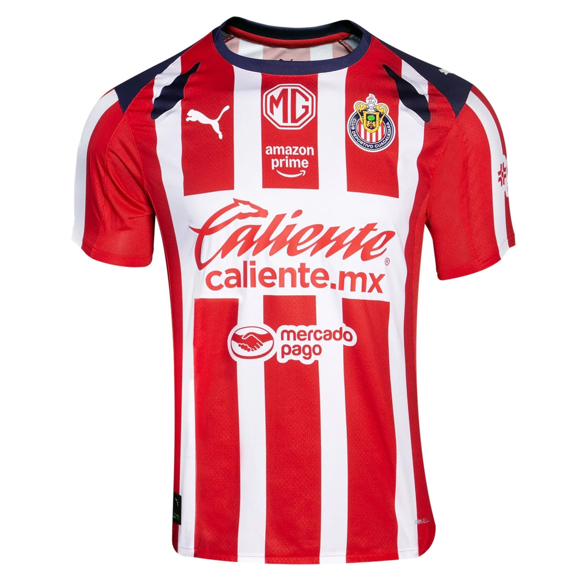 Puma Richard Ledezma Men's Chivas De Guadalajara Home Jersey 25/26 (Puma Red/White)