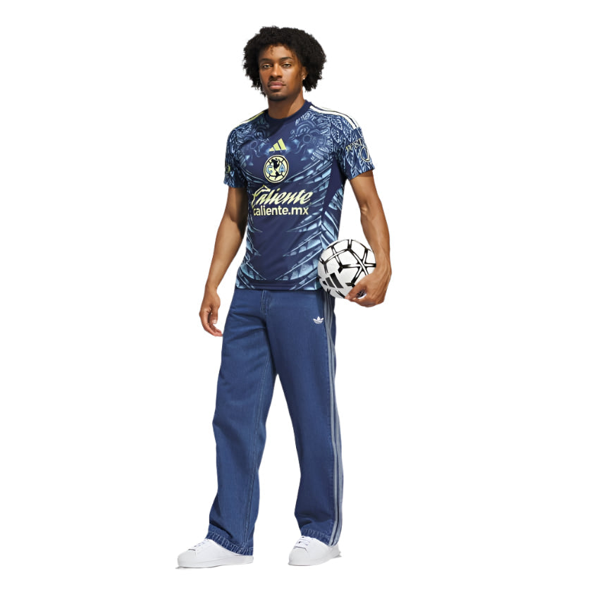 adidas Men's Club América Away Jersey 25/26 (Blue)