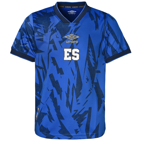 Umbro Youth El Salvador Home Jersey 23/24 (Blue)