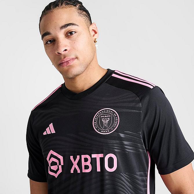 adidas Sergio Busquets Inter Miami Away Jersey 23/24 (Black/True Pink)