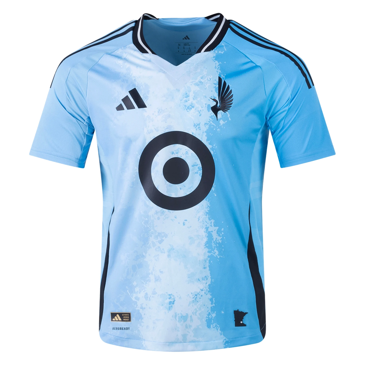 adidas Minnesota United Authentic Nicolás Romero Away Jersey 25/26 (Zenith Blue)