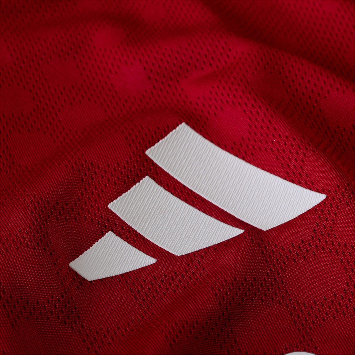 adidas Men's Liverpool FC Authentic Endo Home Jersey 25/26 w/ Champions League Patches (Strawberry Red)