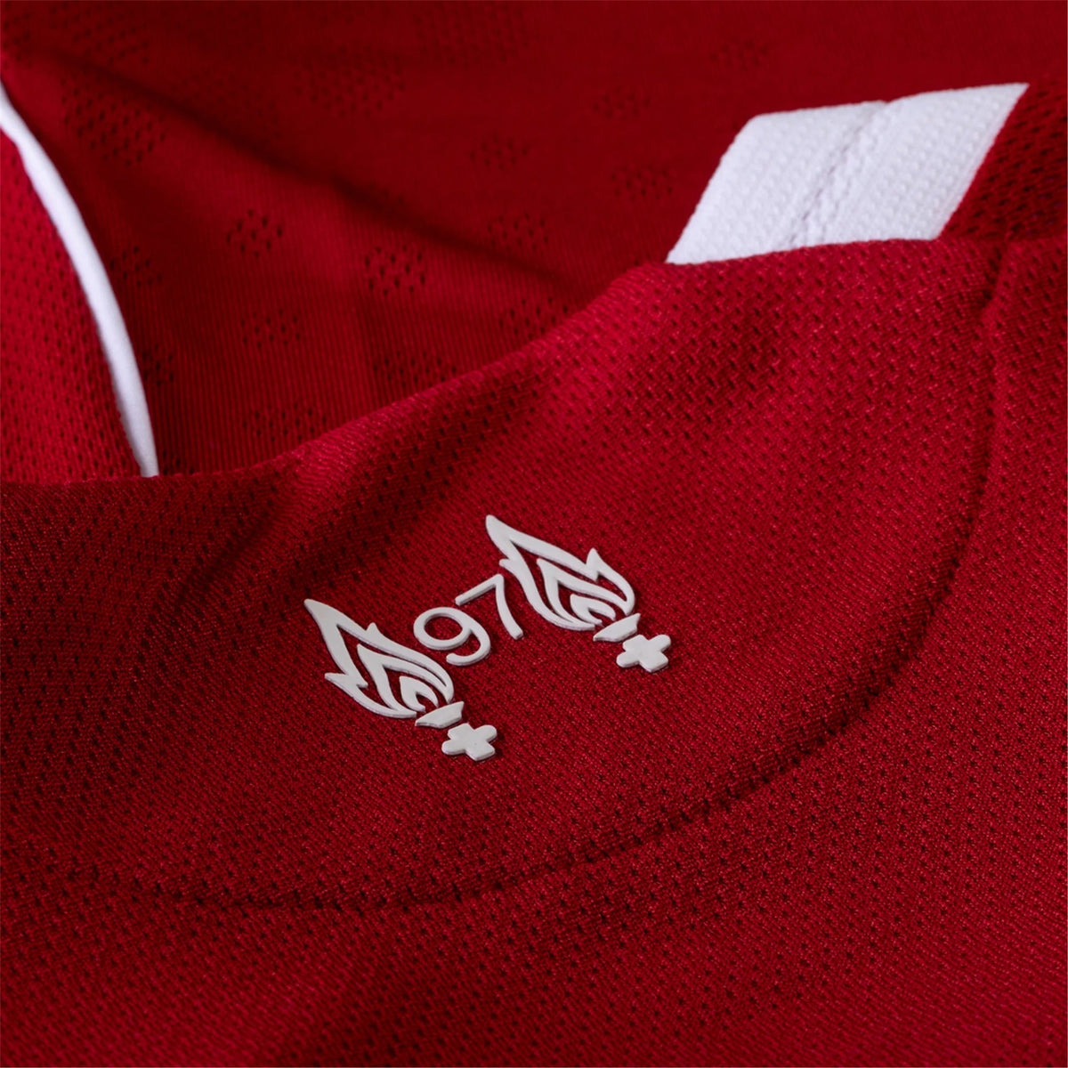 adidas Men's Liverpool FC Authentic Szoboszlai Home Jersey 25/26 w/ EPL + NRFR Patches (Strawberry Red)