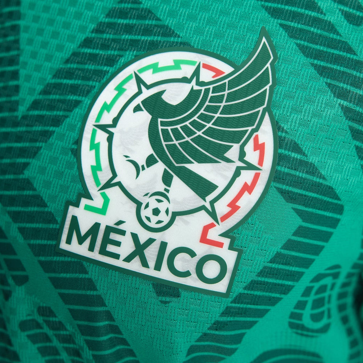 adidas Men's C. Montes Mexico Authentic Home 2026 World Cup Jersey (Bold Green)