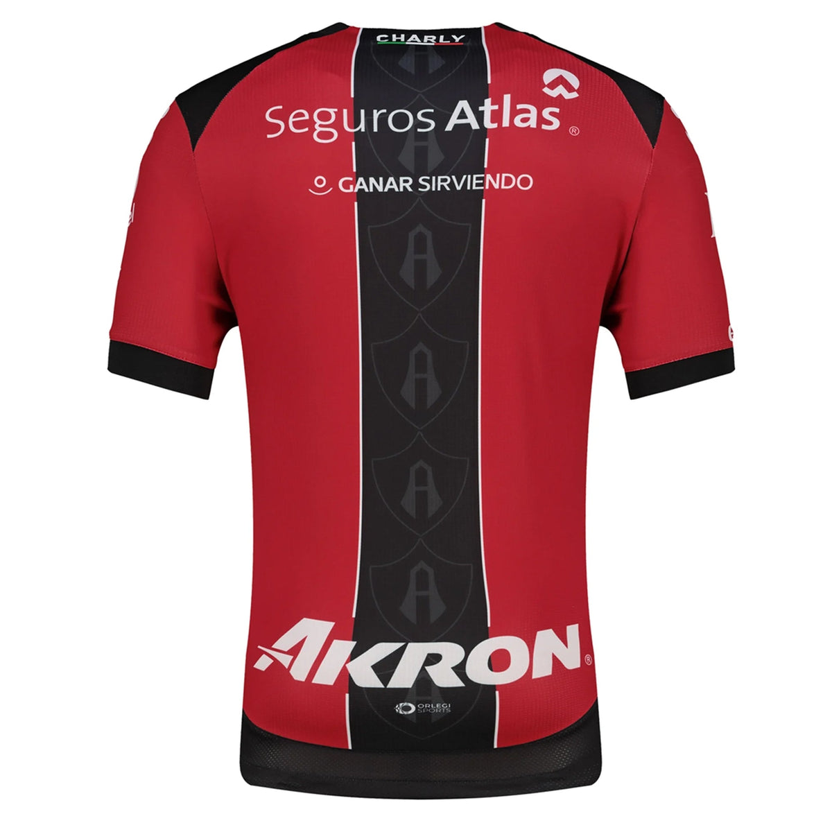Charly Men's Atlas FC Home Jersey 25/26 (Red/Black)