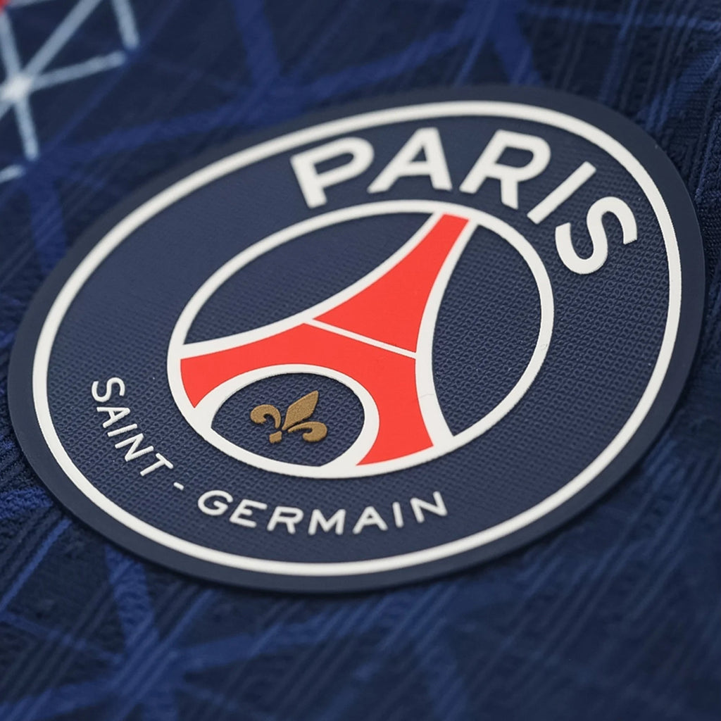 Nike Men's Zaire- Emery Paris Saint-Germain Authentic Home Jersey 25/26 w/ Champions League Patches (Navy)