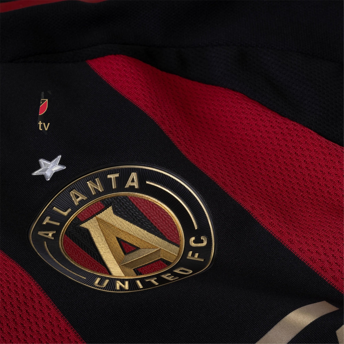 adidas Ashton Gordon Atlanta United Authentic Home Jersey w/ MLS Patches 25/26 (Red/Black)