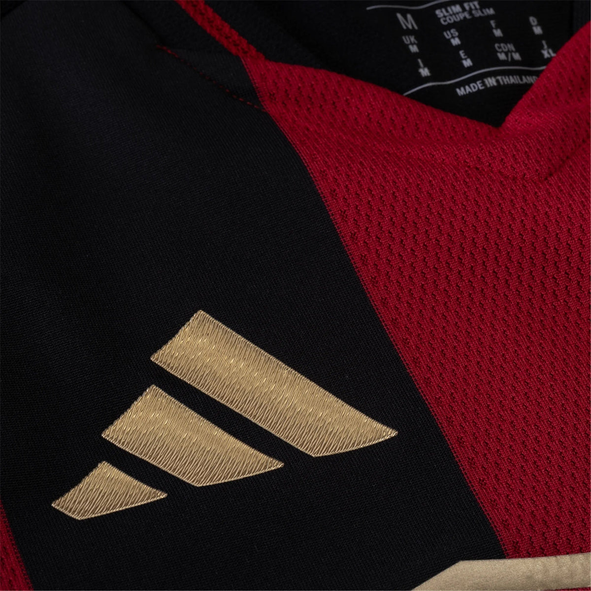 adidas Atlanta United Authentic Home Jersey w/ MLS Patches 25/26 (Red/Black)