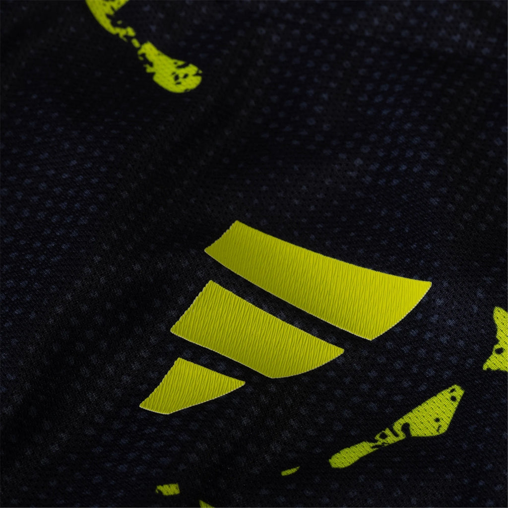 adidas Ibrahim Aliyu Columbus Crew Authentic Away Jersey w/ MLS Patches 25/26 (Black/Yellow)