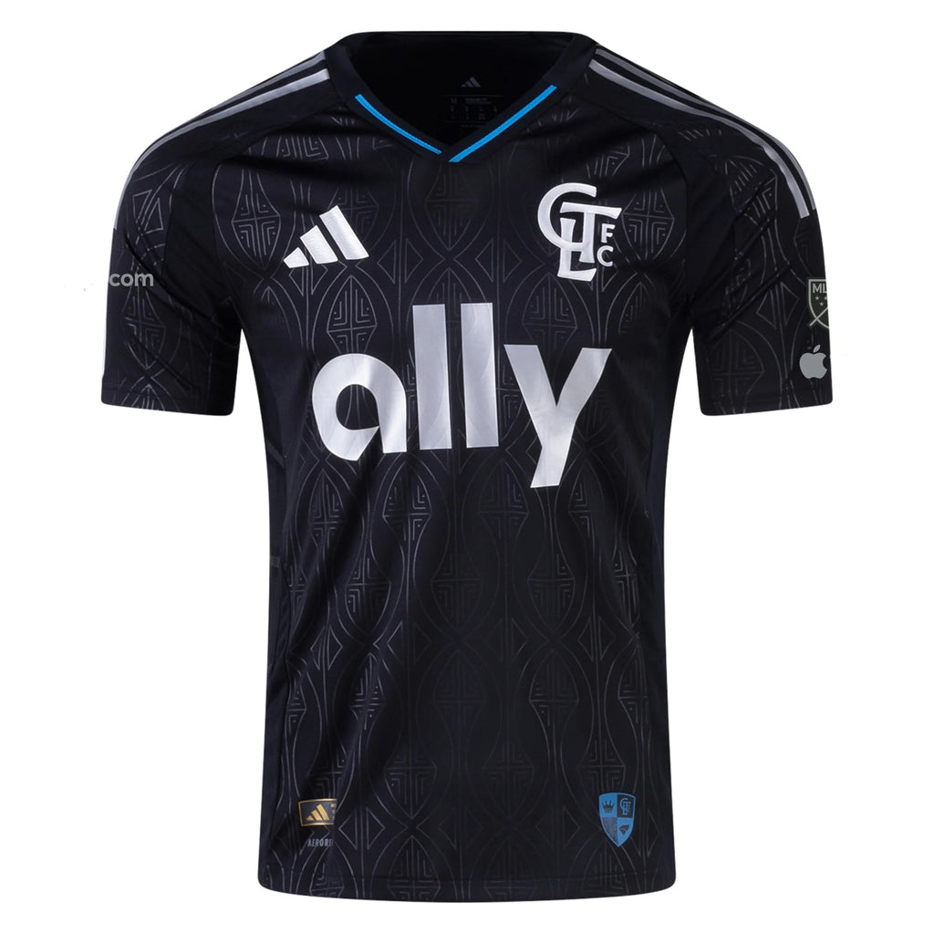adidas Jack Neeley Charlotte FC Authentic Away Jersey 25/26 (Black)