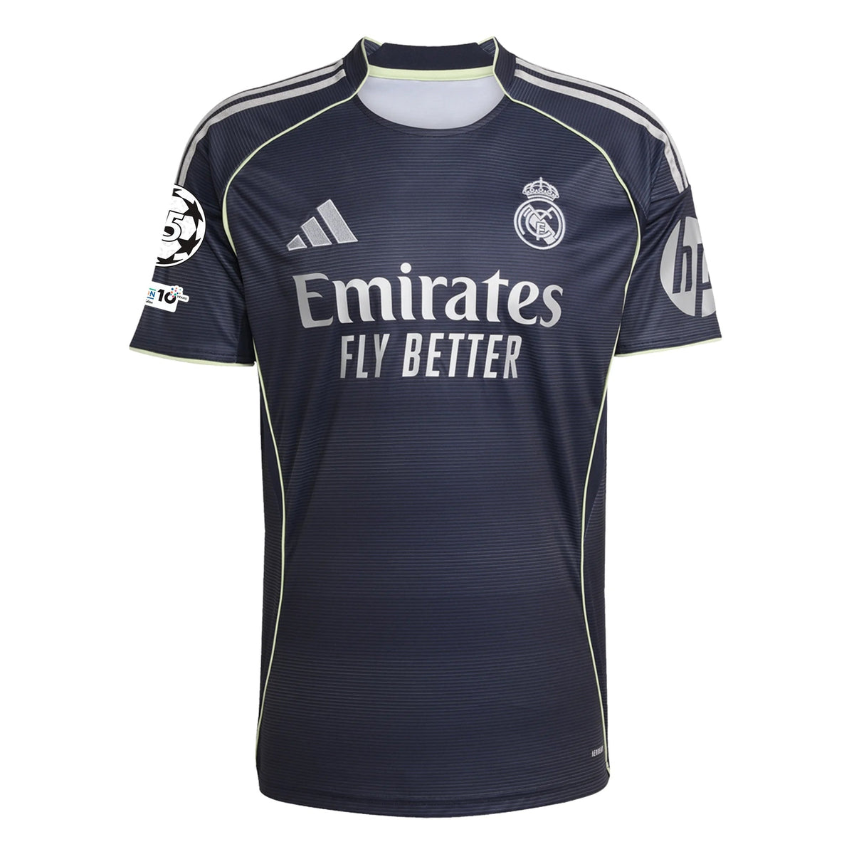 adidas Trent Real Madrid 25/26 Away Jersey w/ Champions League Patches (Legend Ink)