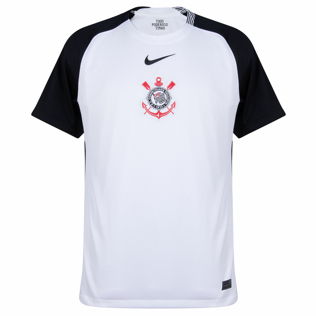 Nike Corinthians Home Jersey 25/26 (White/Black)