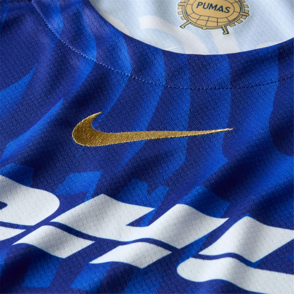 Nike Pumas UNAM 25/26 Away Jersey (Deep Royal Blue/Club Gold)