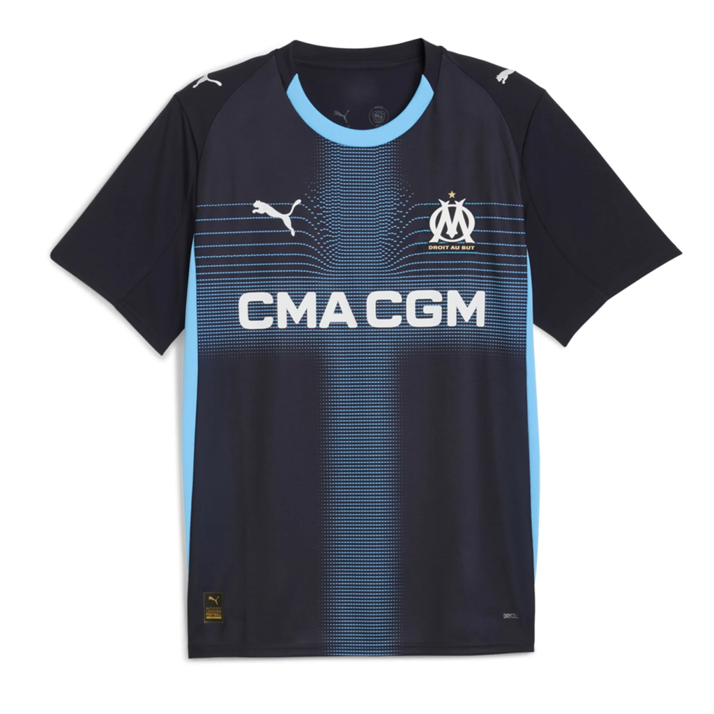 Puma Marseille 25/26 Away Jersey (New Navy/Luminous Blue)