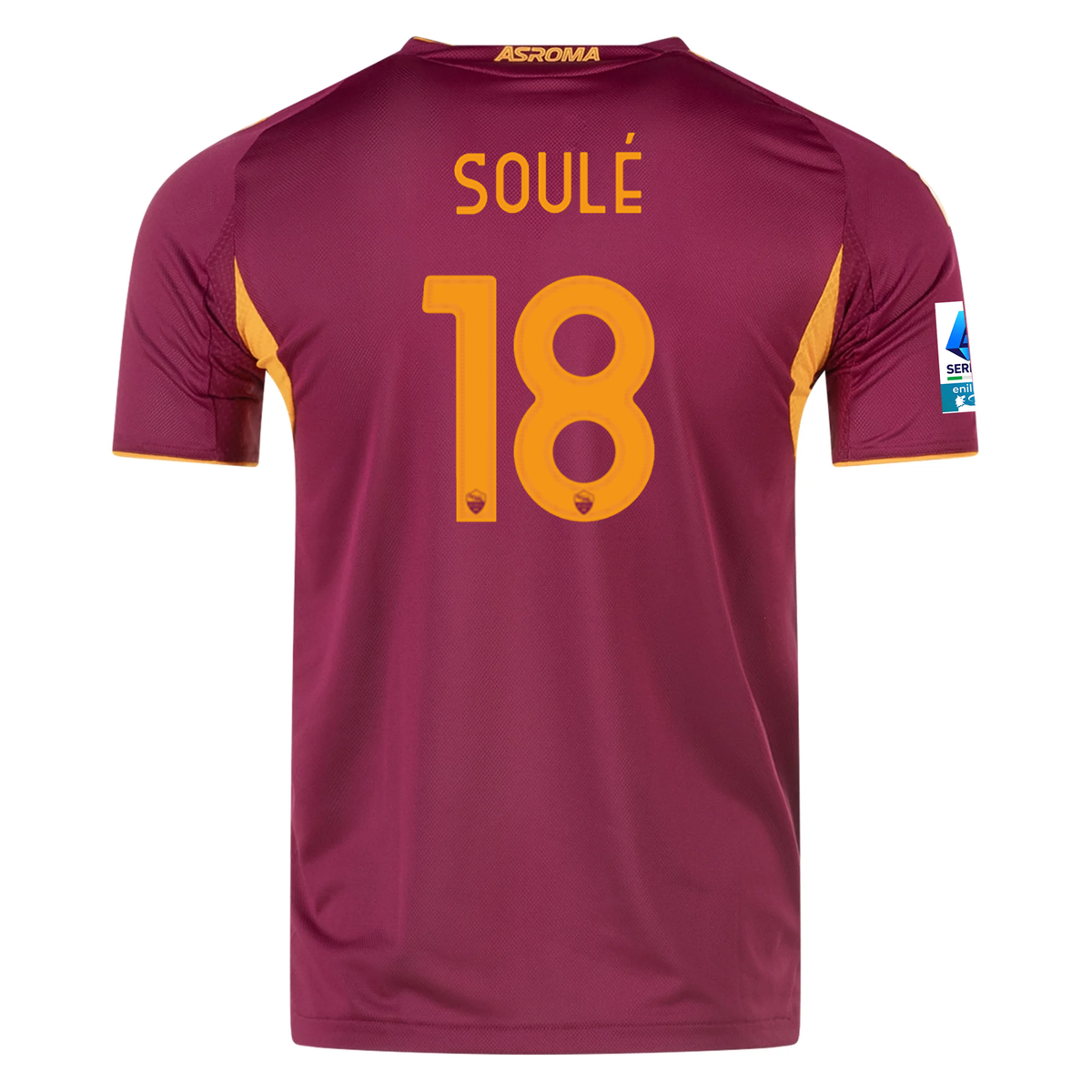 adidas Roma Authentic Matías Soulé Home Jersey w/ Serie A Patch 25/26 (Burgundy)