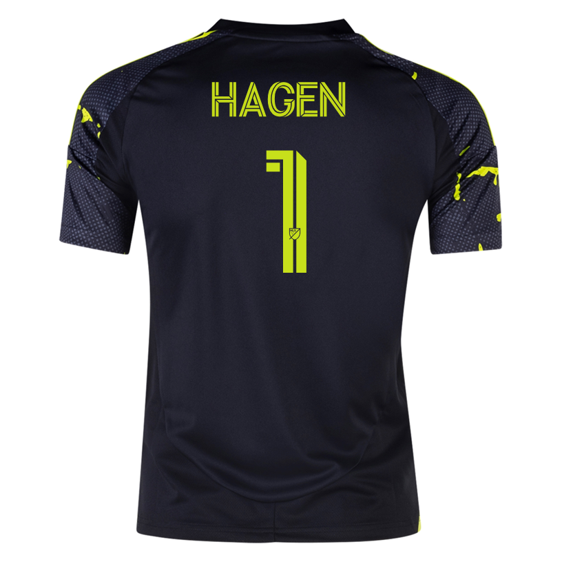 adidas Columbus Crew Nicholas Hagen Away Jersey 25/26 (Black/Yellow)