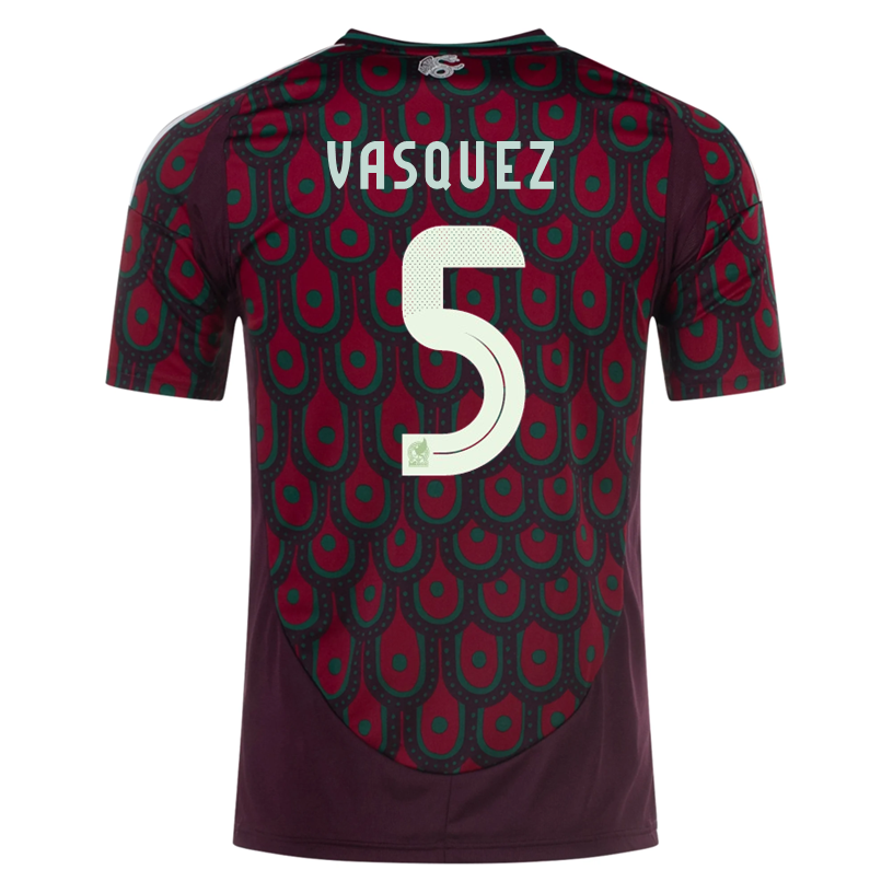 Adidas Mens Mexico Johan Vasquez Home Jersey 24/25 (Multicolor)