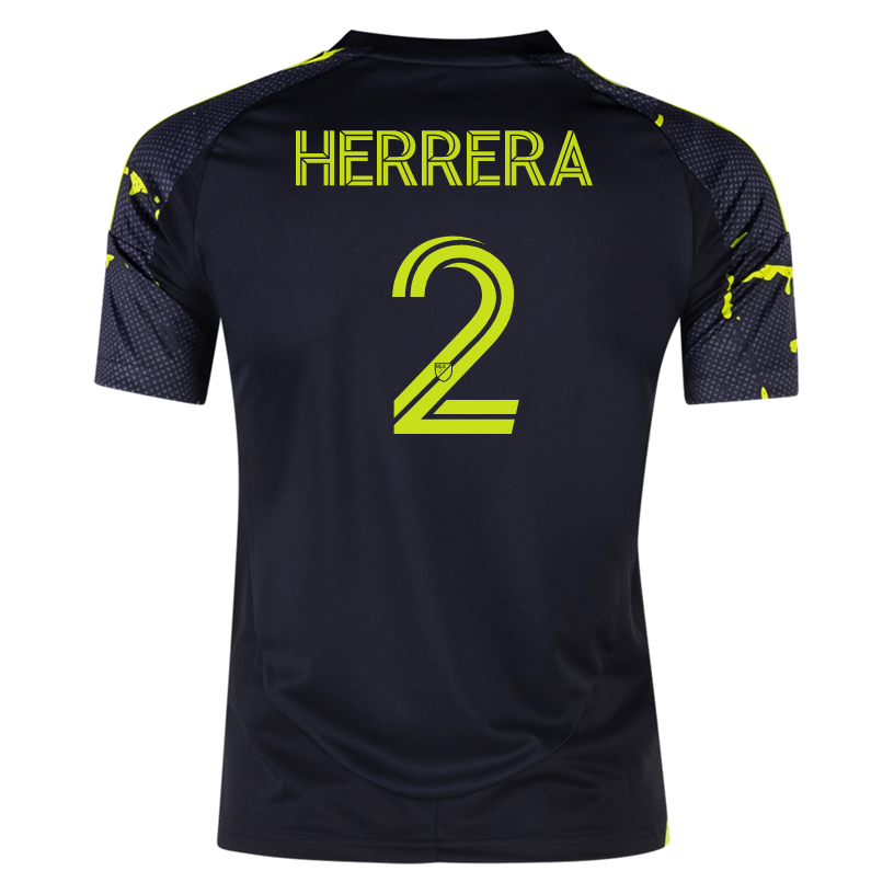 adidas Columbus Crew Andrés Herrera Away Jersey 25/26 (Black/Yellow)