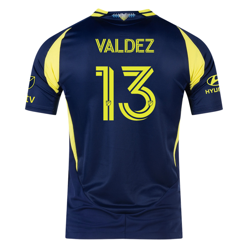 adidas Nashville Authentic Xavier Valdez Away Jersey w/ MLS + Apple TV 25/26 (Tena Blue)