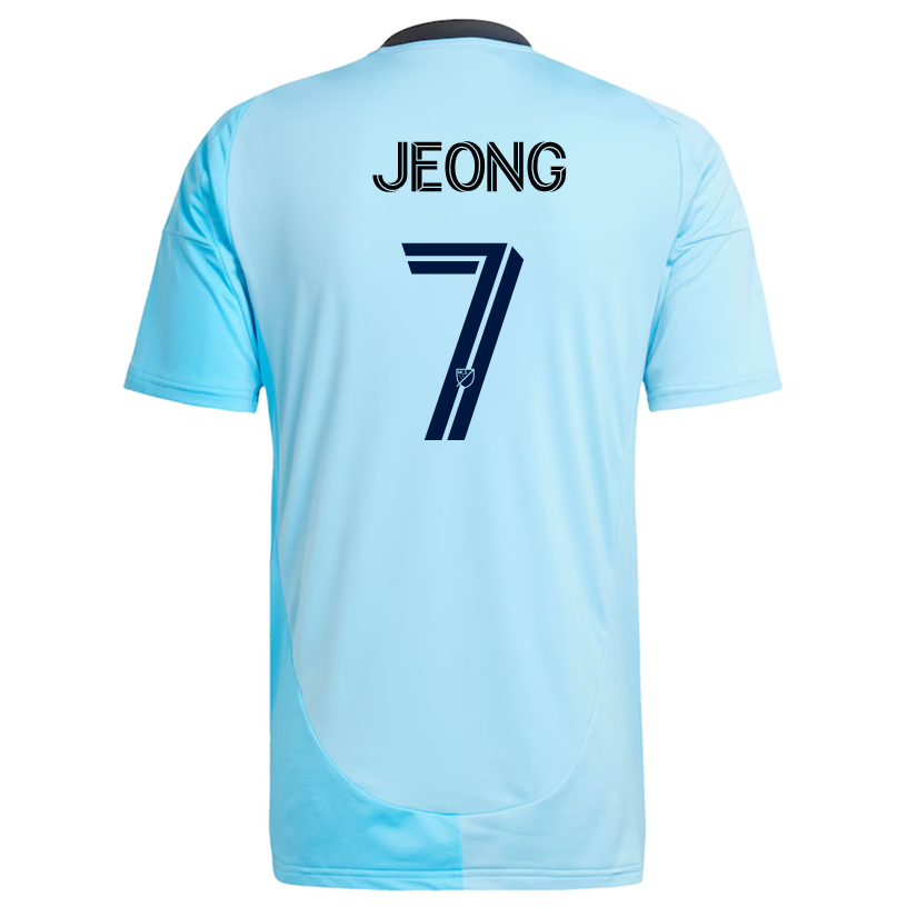 adidas Minnesota United Sang Bin Jeong Away Jersey 25/26 (Zenith Blue)