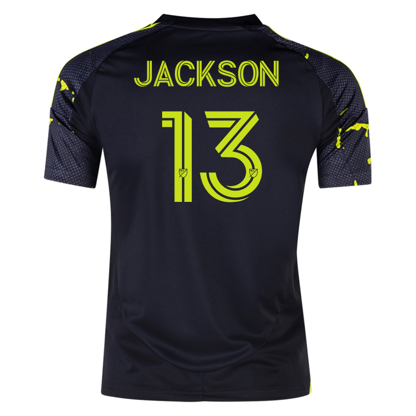 adidas Columbus Crew Aziel Jackson Away Jersey 25/26 (Black/Yellow)