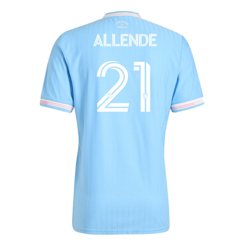 adidas Allende Inter Miami Authentic Third Jersey 25/26 (Blue/Pink)