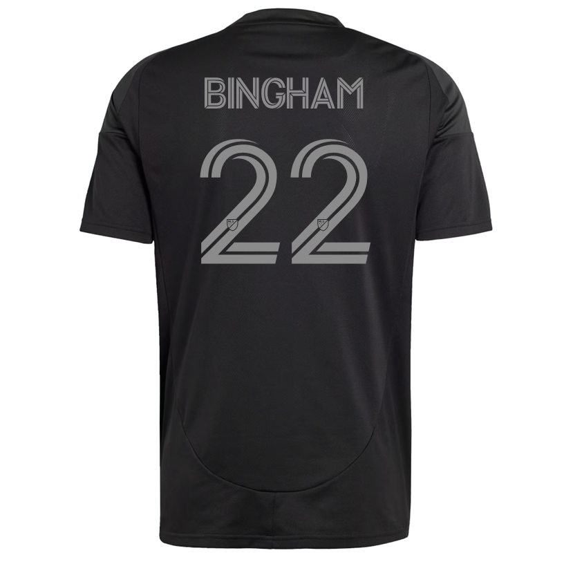 adidas David Bingham Charlotte FC Away Jersey 25/26 (Black)