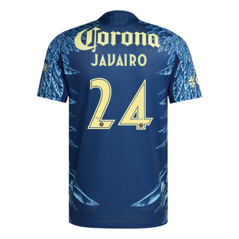 adidas Javairo Men's Club América 25/26 Authentic Away Jersey (Blue)
