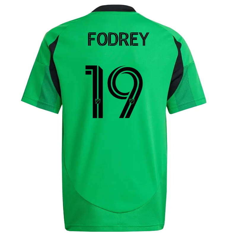 adidas Austin FC CJ Fodrey Home Jersey 25/26 (Real Green)