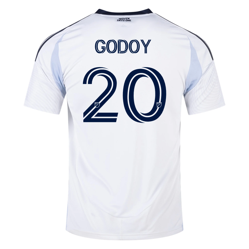 adidas Anibal Godoy San Diego FC Away Jersey 25/26 (White)