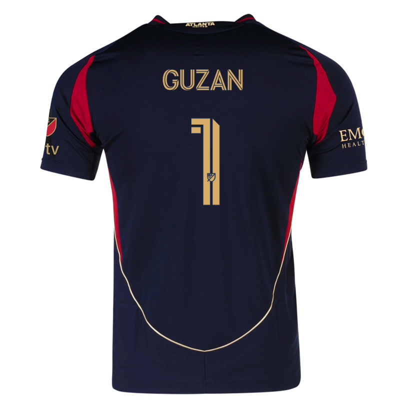 Atlanta United Brad Guzan 25/26 Home Jersey (Red/Black) - w/ MLS Patches