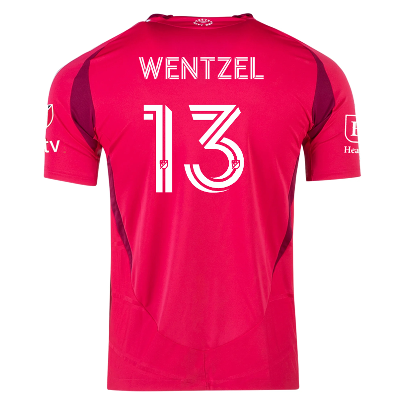 adidas Michael Wentzel St. Louis FC Authentic Home Jersey 25/26 (Power Pink)