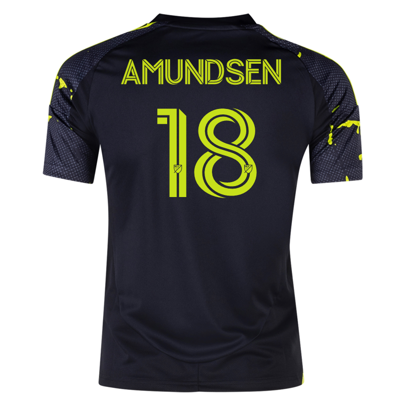adidas Columbus Crew Malte Amundsen Away Jersey 25/26 (Black/Yellow)