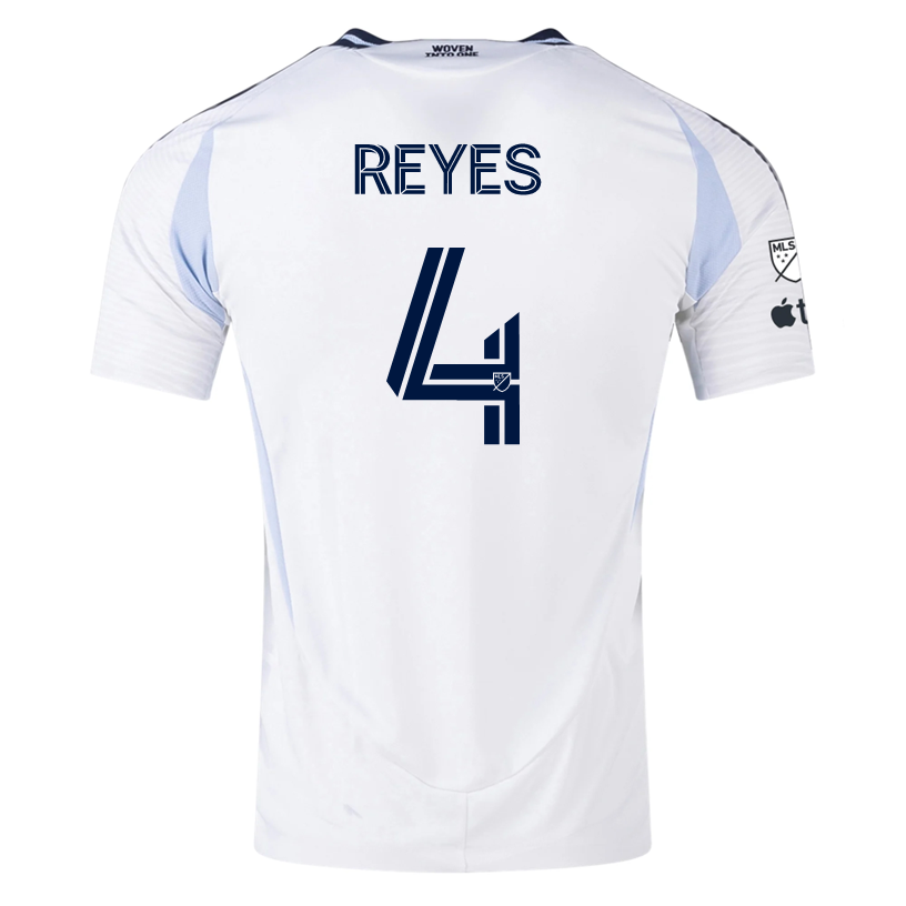 adidas San Diego FC Authentic Andres Reyes Away Jersey 25/26 w/ MLS & Apple Patch (White)