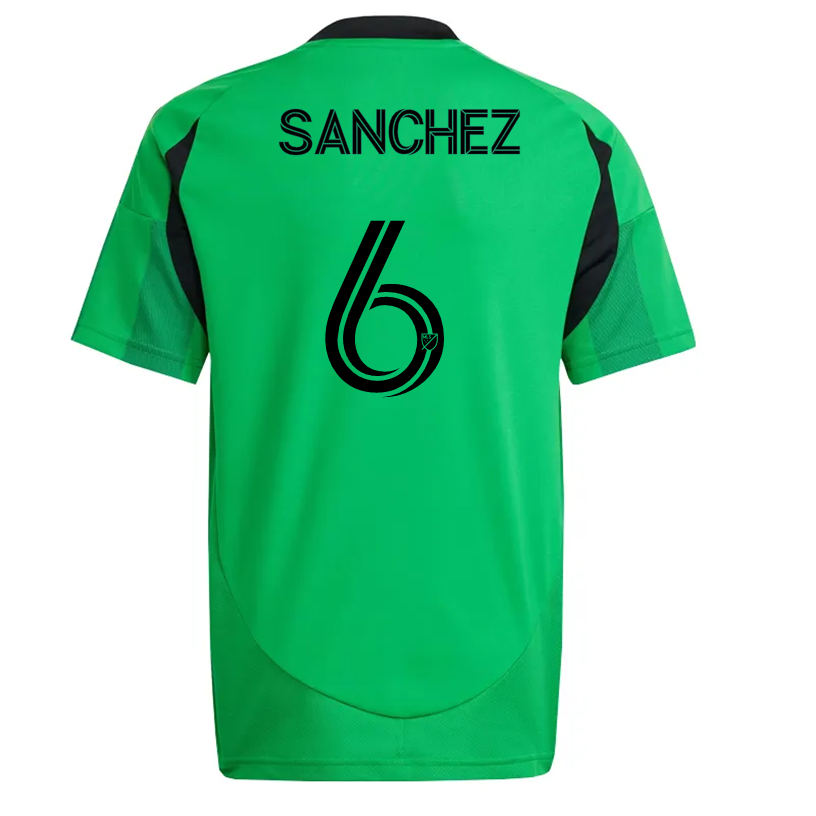 adidas Austin FC Ilie Sánchez Home Jersey 25/26 (Real Green)